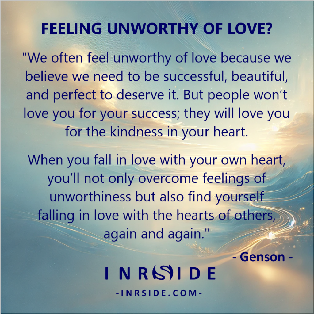 feeling unworthy of love