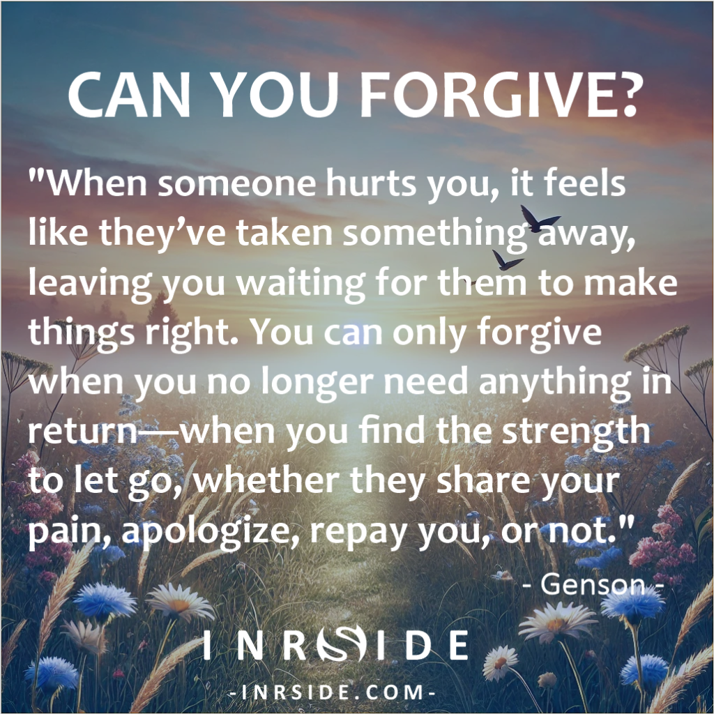 forgiveness